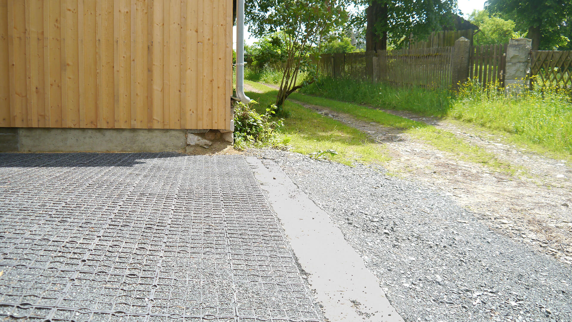 ECORASTER- zatravňovací dlažba- ECORASTER- využití v praxi